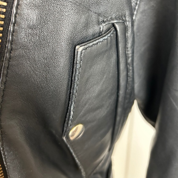 Vintage Moto Leather Jacket - Picture 6 of 16
